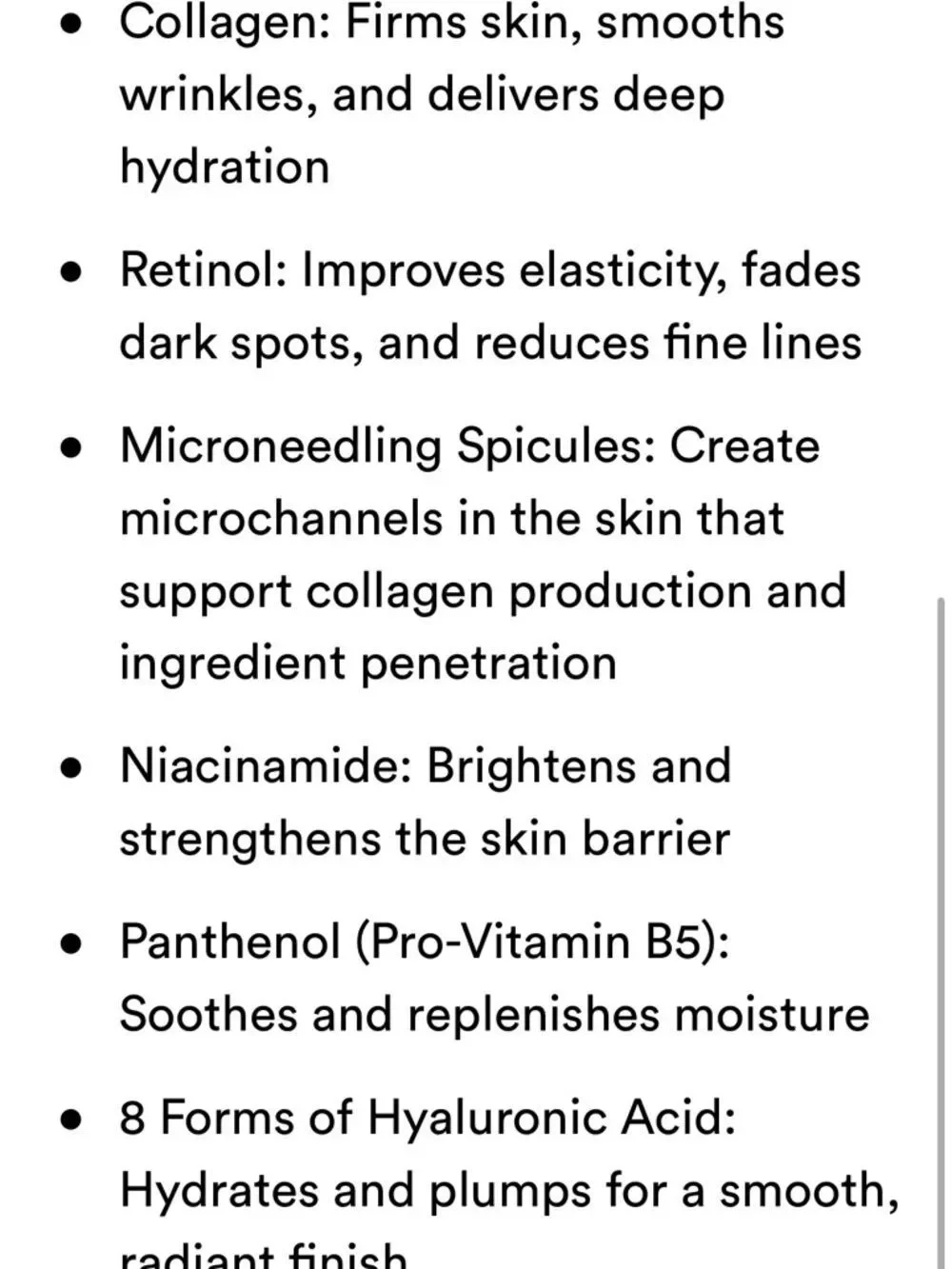 SUNGBOON EDITOR Deep Collagen Retinol Capsule Cream 30ml New Exp 2028